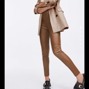 NWT high waisted faux leather leggings